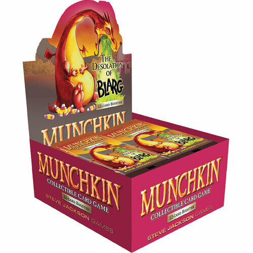 Munchkin CCG: Desolation of Blarg 12-Card Booster Display | eBay